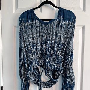 Free People Backless Top